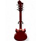 Used Hagstrom ALVAR Trans Red Hollow Body Electric Guitar