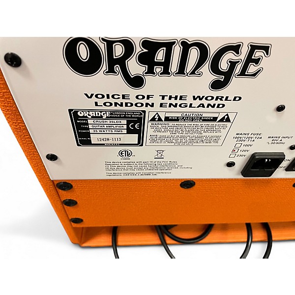 Used Orange Amplifiers CRUSH 35LDX Guitar Combo Amp
