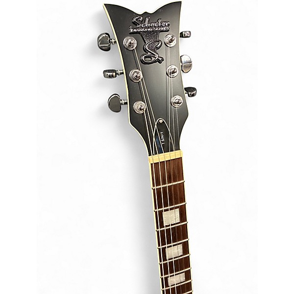 Used Schecter Guitar Research TS/H-1 Green Hollow Body Electric Guitar