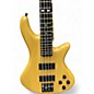 Used Schecter Guitar Research Diamond Series Custom 4 Natural Electric Bass Guitar