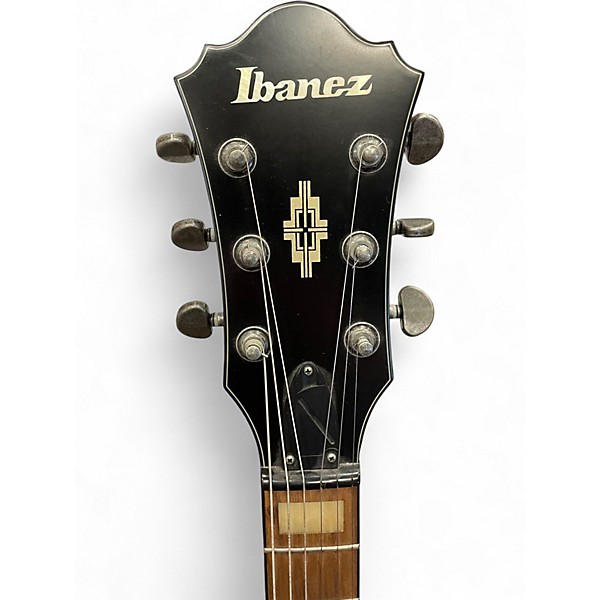 Used Ibanez AMV10A Faded Tobacco Hollow Body Electric Guitar