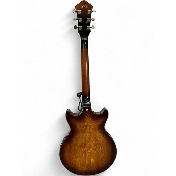 Used Ibanez AMV10A Faded Tobacco Hollow Body Electric Guitar