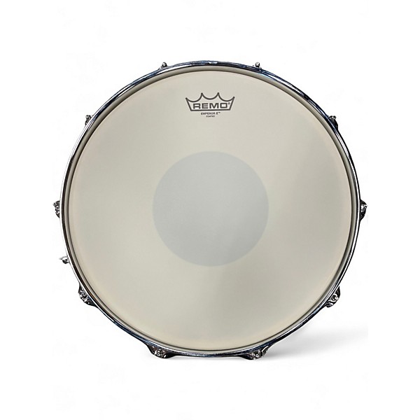 Used Pearl 14X6.5 Sensitone Snare Gold Plated Hammered Brass Drum