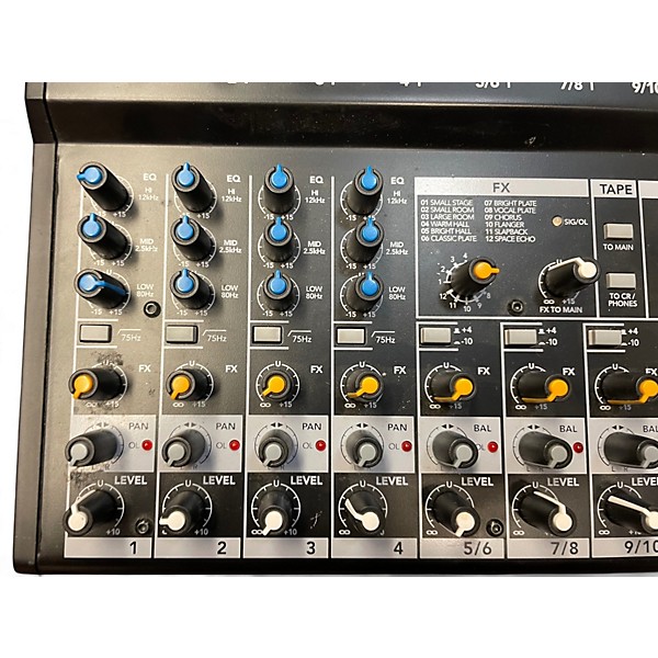 Used Mackie MIX 12FX Unpowered Mixer
