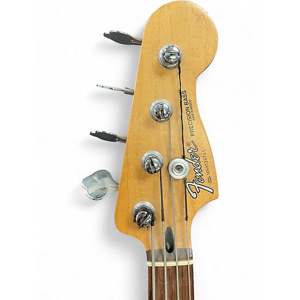 Used Fender FSR Standard Precision Bass Black Electric Bass Guitar