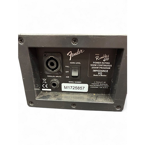 Used 2020 Fender Rumble 410 4x10 Bass Cabinet