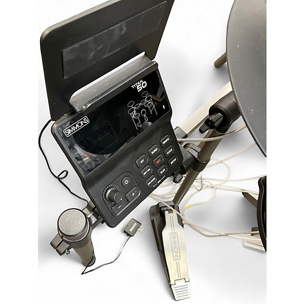 Used Simmons Titan 50 Electric Drum Set