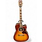 Used 2021 Gibson Songwriter Standard EC 2 Color Sunburst Acoustic Electric Guitar thumbnail