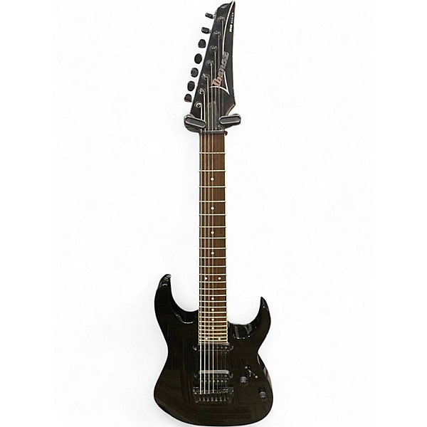 Used Ibanez RG7321 7 String Black Solid Body Electric Guitar