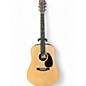 Used Martin D10E Natural Acoustic Electric Guitar thumbnail