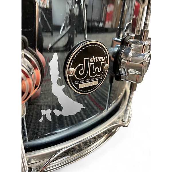 Used DW 14X6.5 Performance Series Birch Snare Metallic Chrome Drum