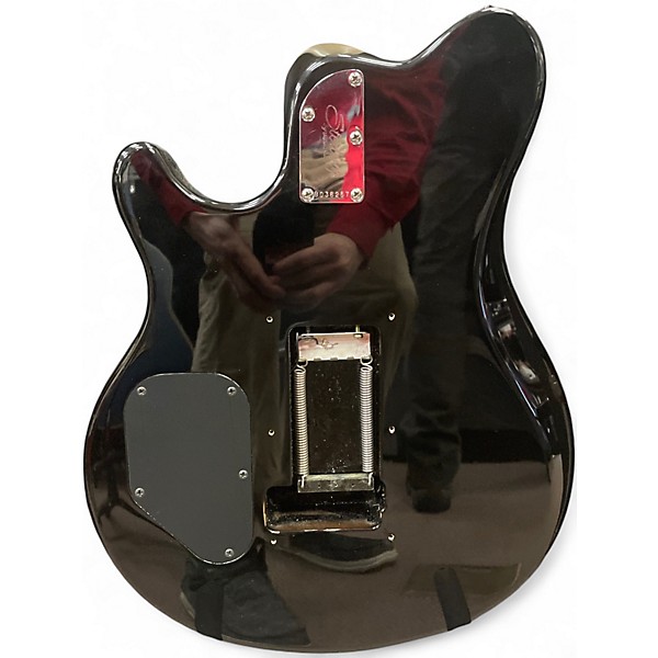 Used Sterling by Music Man SUB TRANSPARENT BLACK Solid Body Electric Guitar