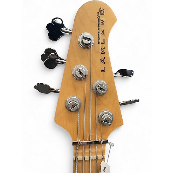 Used Lakland 55-02 Skyline Series 5 String Cherry Sunburst Electric Bass Guitar