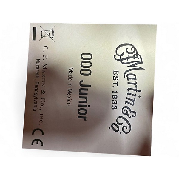 Used Martin 000 junior Natural Acoustic Guitar