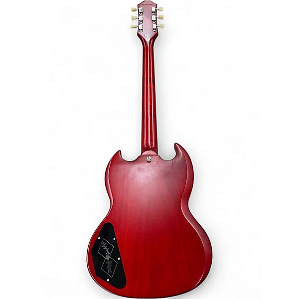 Used Epiphone Inspired by Gibson 1961 SG Standard  Aged Cherry Solid Body Electric Guitar