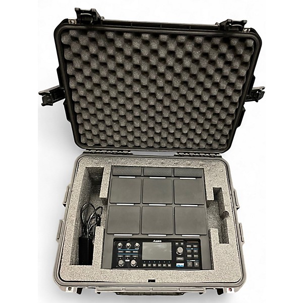 Used Alesis Strike Multipad W/ SKB form fit case Trigger Pad
