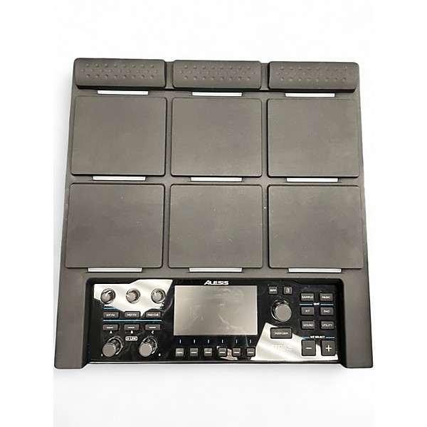 Used Alesis Strike Multipad W/ SKB form fit case Trigger Pad