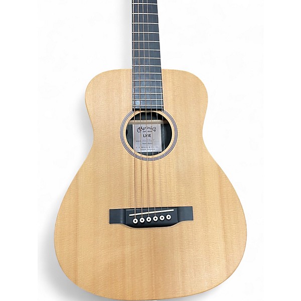 Used Martin LX1E Natural Acoustic Electric Guitar