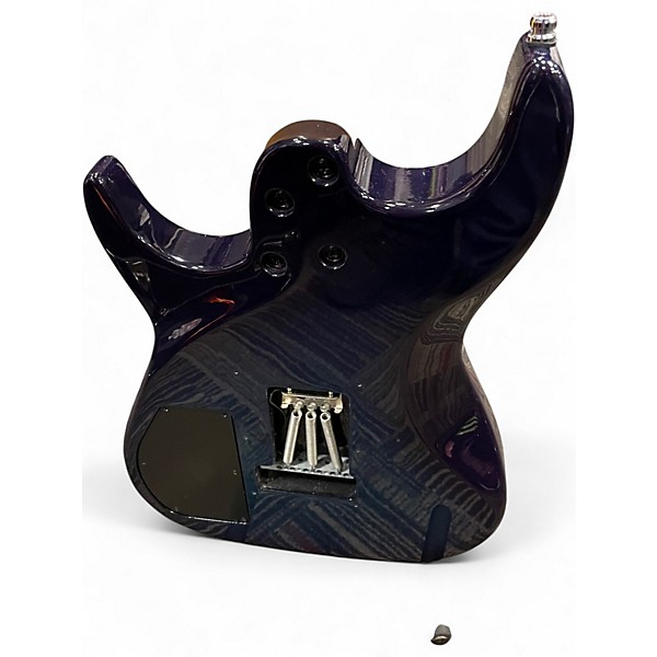 Used Godin Freeway Classic Blue Transparent Quilt Solid Body Electric Guitar