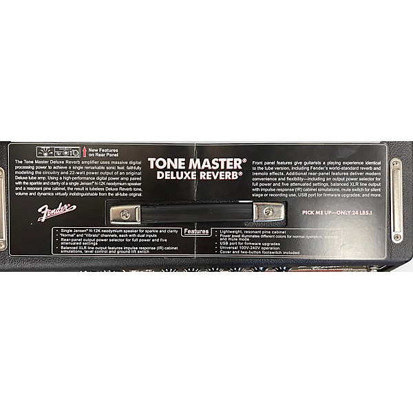 Used Fender Tone Master Deluxe Reverb Guitar Combo Amp