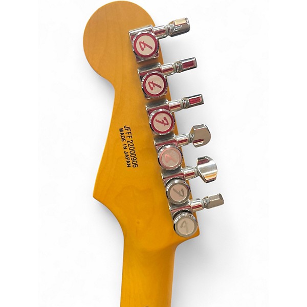 Used Fender STRATOCASTER AERODYNE Silver Solid Body Electric Guitar