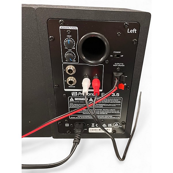 Used PreSonus Eris E3.5 Pair Powered Monitor