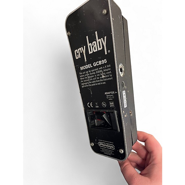 Used Dunlop GCB95 Original Crybaby Wah Effect Pedal