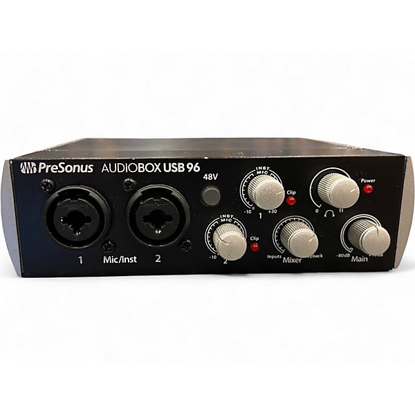 Used PreSonus Audiobox USB 96 Audio Interface