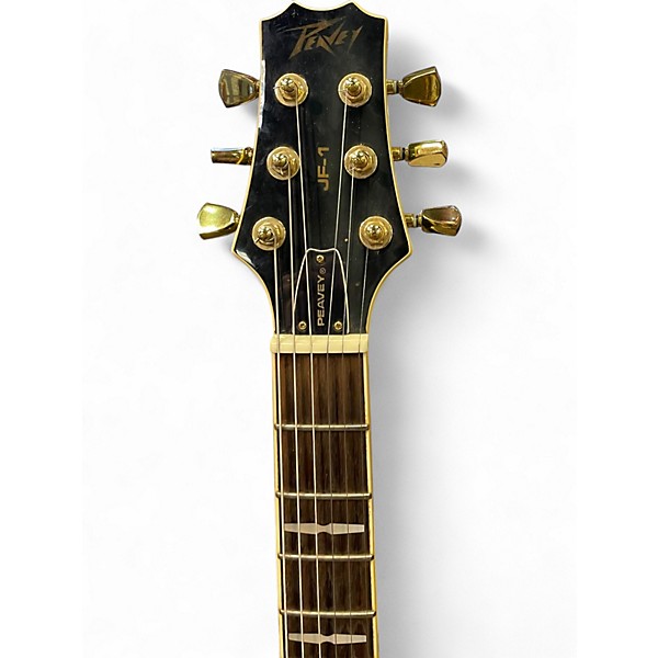 Used Peavey JF-1 Black Hollow Body Electric Guitar