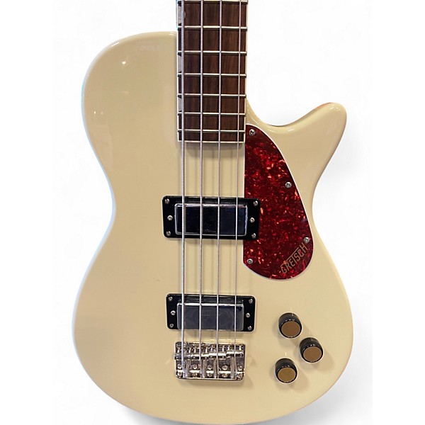 Used Gretsch Guitars Streamliner Jet Club Vintage White Electric Bass Guitar