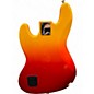 Used Fender Player Plus Jazz Bass V Red to yellow fade Electric Bass Guitar