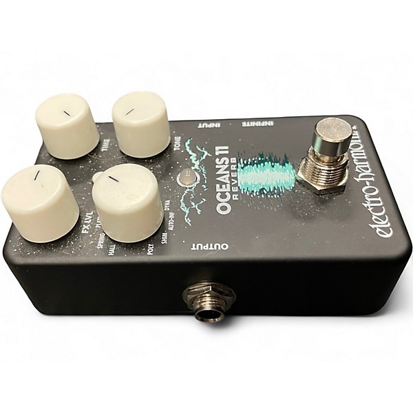 Used Electro-Harmonix Oceans 11  Reverb Effect Pedal