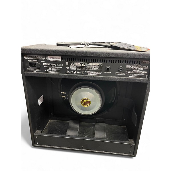 Used Fender Mustang LT50 50W 1x12 Guitar Combo Amp