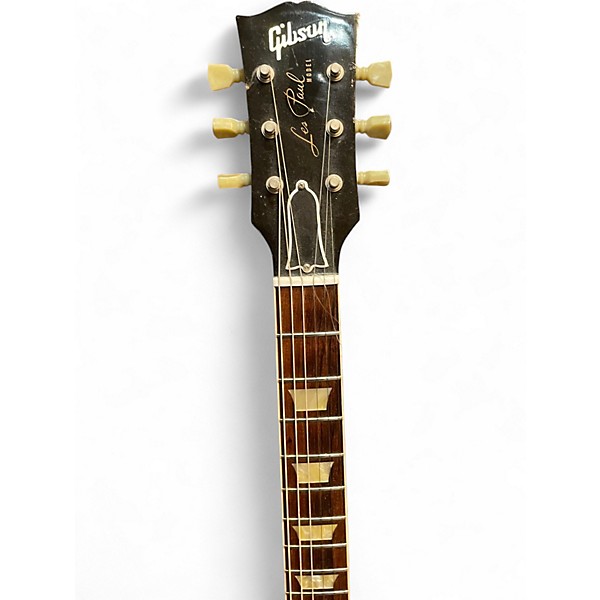 Used 2015 Gibson 1960 Reissue Les Paul Plain Top GO Sunburst Solid Body Electric Guitar