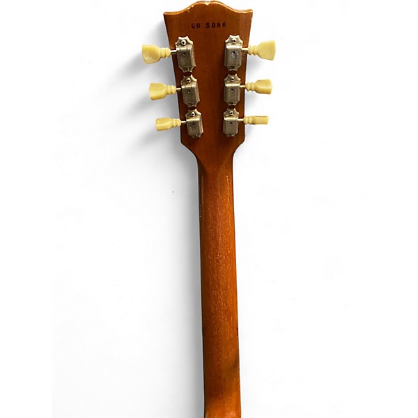 Used 2015 Gibson 1960 Reissue Les Paul Plain Top GO Sunburst Solid Body Electric Guitar