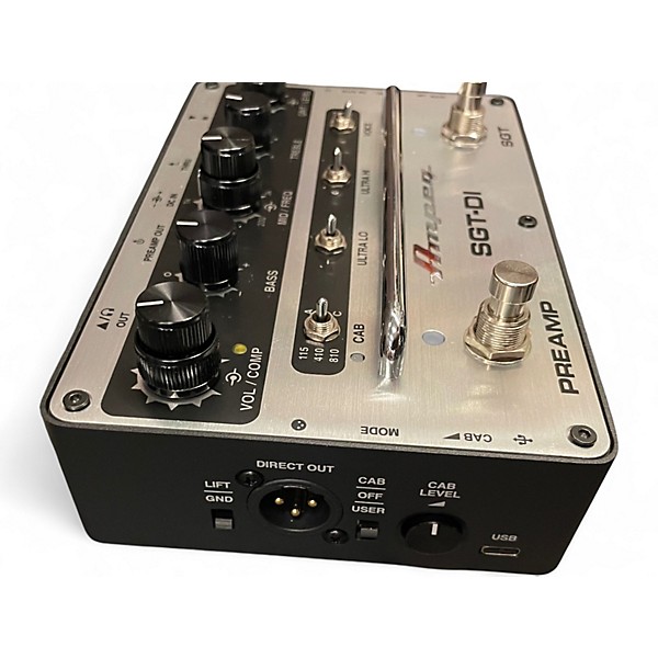 Used Ampeg SGT-DI Bass Effect Pedal