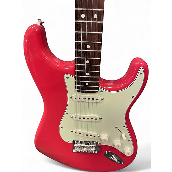Used Fender American Professional Stratocaster SSS FADED DAKOTA RED Solid Body Electric Guitar