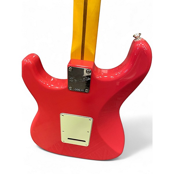 Used Fender American Professional Stratocaster SSS FADED DAKOTA RED Solid Body Electric Guitar