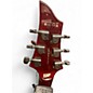 Used ESP LTD H-1001FR See Thru Black Cherry Solid Body Electric Guitar