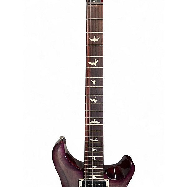 Used PRS S2 Custom 24 Trans Purple Solid Body Electric Guitar
