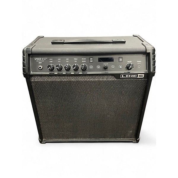 Used Line 6 Spider V 60 1x10 Guitar Combo Amp