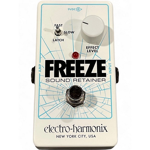Used Electro-Harmonix Freeze Sound Retainer Compression Effect Pedal