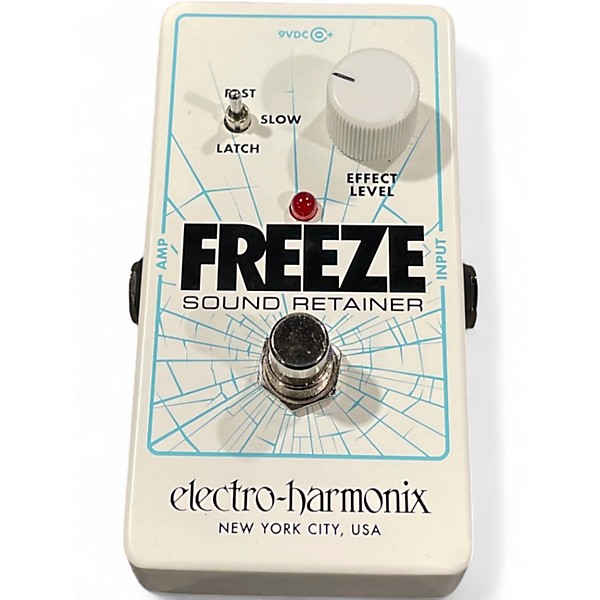 Used Electro-Harmonix Freeze Sound Retainer Compression Effect Pedal