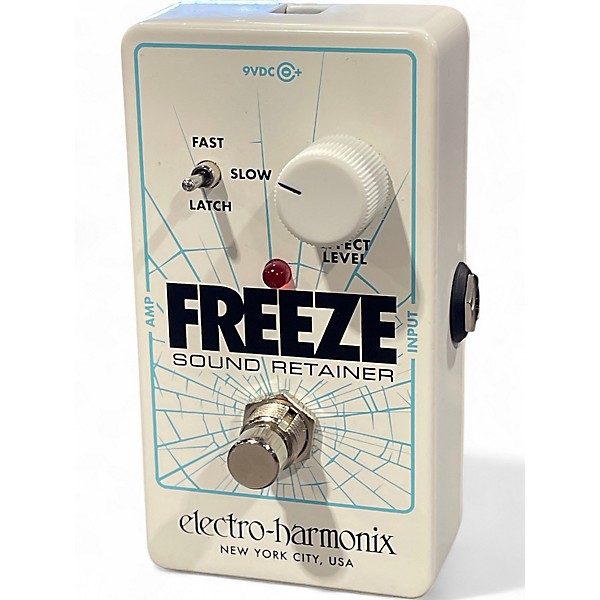 Used Electro-Harmonix Freeze Sound Retainer Compression Effect Pedal