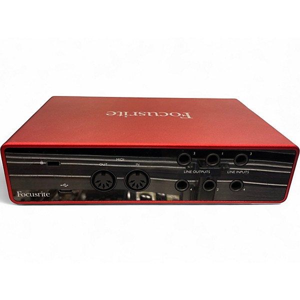 Used Focusrite Scarlett 4i4 Audio Interface