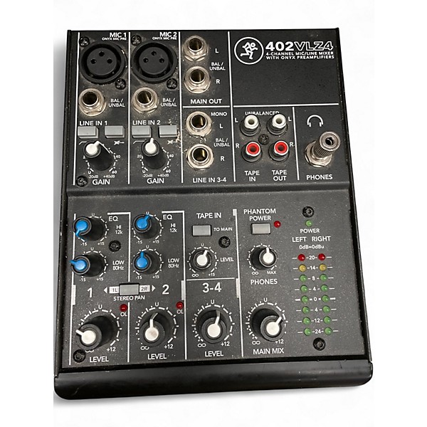 Used Mackie 402VLZ4 Unpowered Mixer