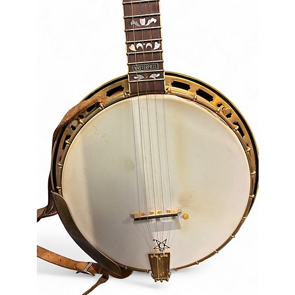 Used 1985 Masterpiece 5 string banjo Vintage Natural Banjo