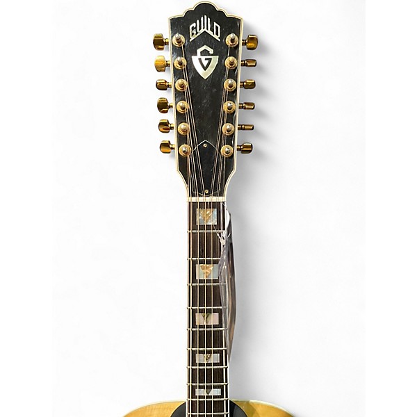 Vintage 1980 Guild F412BLD Natural 12 String Acoustic Guitar