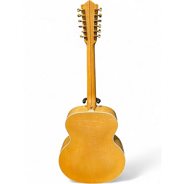 Vintage 1980 Guild F412BLD Natural 12 String Acoustic Guitar