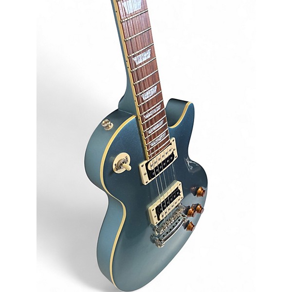 Used Epiphone Les Paul Traditional PRO III Pelham Blue Solid Body Electric Guitar